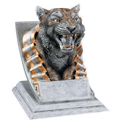 Resin Tiger Mascot Trophies